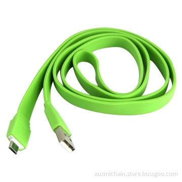 Colorful Flat USB Cable, Suitable for Samsung Galaxy S3 with